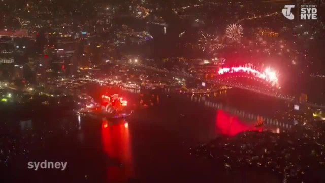 Фойерверки в Сидни, Австралия - Fireworks in Sidney, Australia - 2015