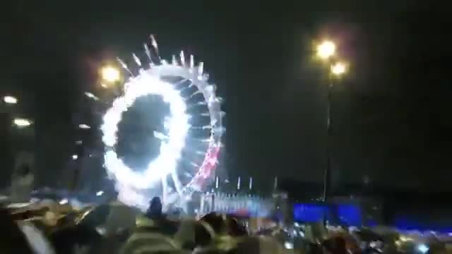Нова Година в Токио, Япония - Шоу с фойерверки Fireworks new Year 2015 Show