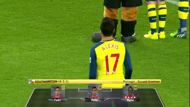 Саутхемптън - Арсенал 2:0