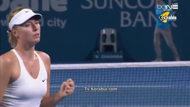 Тенис: Мария Шарапова - Ана Иванович 6:7, 6:3, 6:3