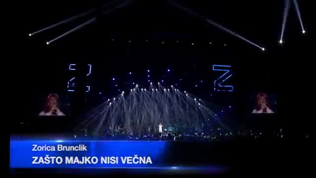 Zorica Brunclik - Zasto majko nisi vecna  ( Arena 11.11.2014. )