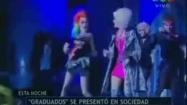 Presentacion de Los Graduados - Telefe Noticias (6.03.2012)