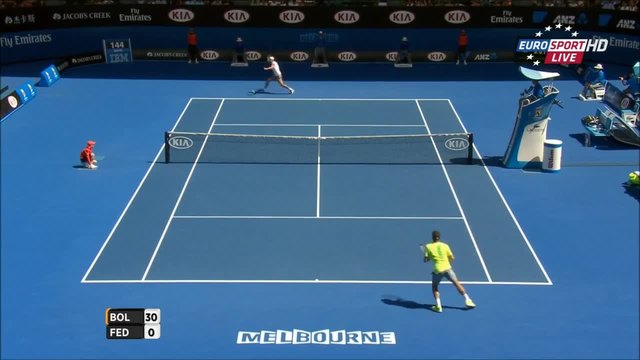 Роджър Федерер - Симоне Болели ( Australian Open 2015 )