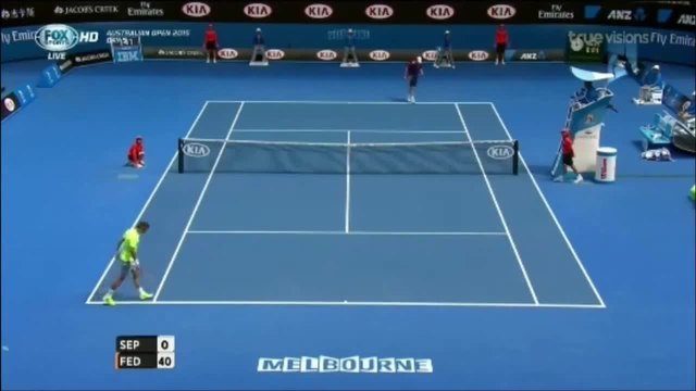 Роджър Федерер - Андреа Сепи ( Australian Open 2015 )