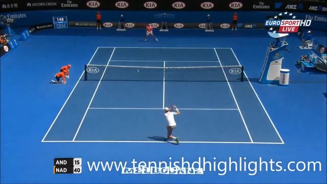 Рафаел Надал - Кевин Андерсон ( Australian Open 2015 )