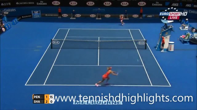 Мария Шарапова - Пън Шуей ( Australian Open 2015 )