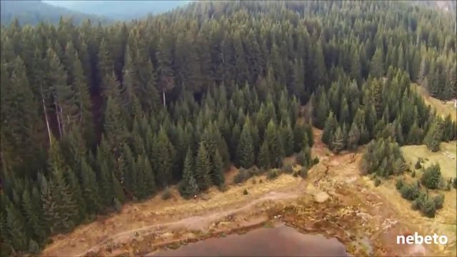 Небесни очи - природна гледка от птичи поглед