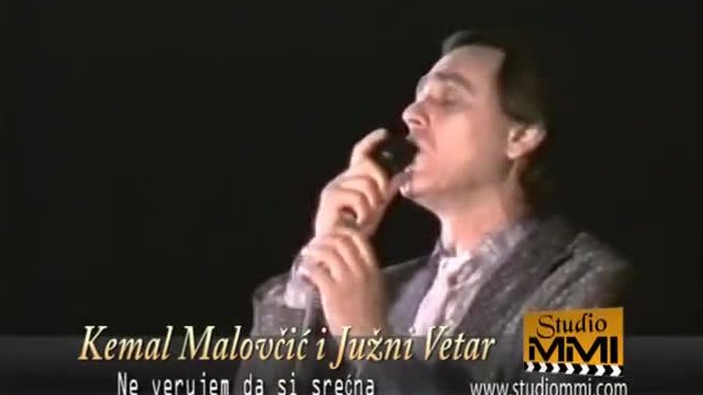Kemal Malovcic i Juzni Vetar - Ne verujem da si srecna (Studio MMI Video)