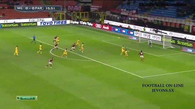 Милан - Парма 3:1 01.02.2015