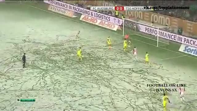 Аугсбург Хофенхайм 3:1 01.02.2015