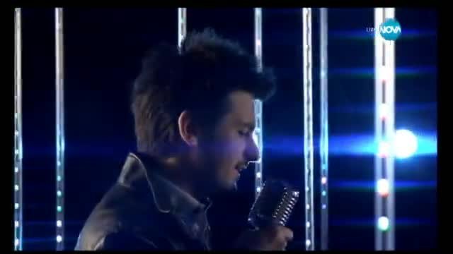 Славин Славчев - песен на български език - X Factor Live (02.02.2015)