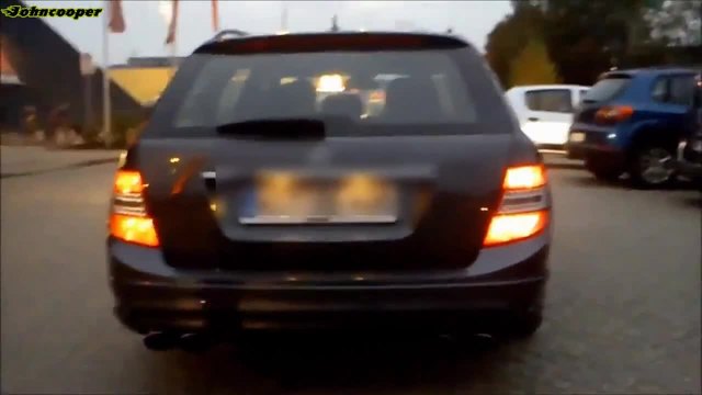 Mercedes Benz C63 T-modell - Hard Revs and Acceleration Sound