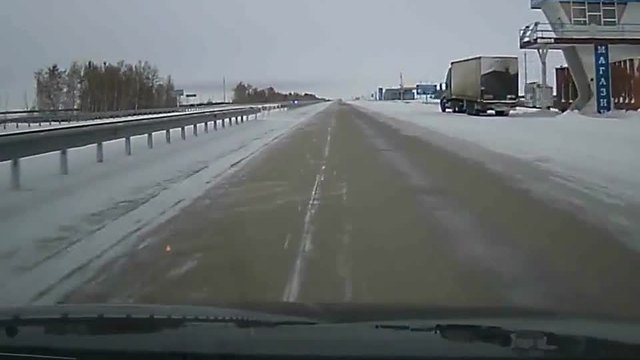 Как се чисти магистрала в Русия