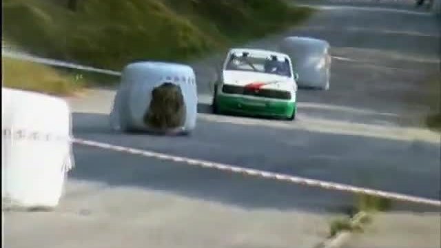 Skoda Rapid - Rally crash