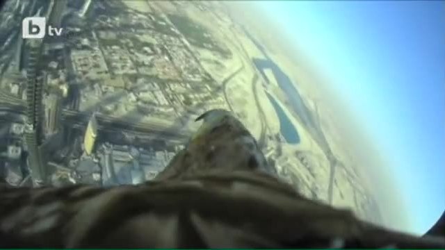 Орел постави нов световен рекорд за най-висок полет от сграда