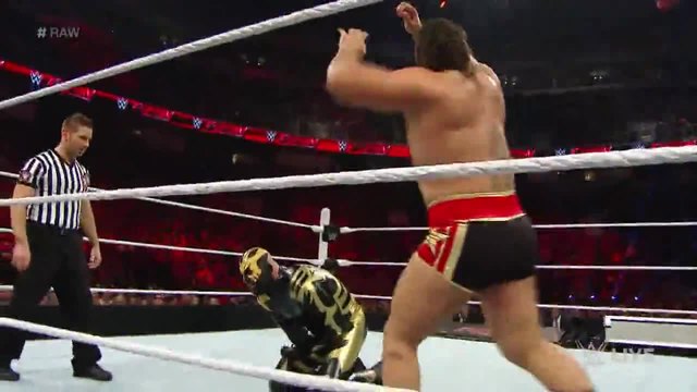 Goldust vs Rusev- Raw, March 30, 2015