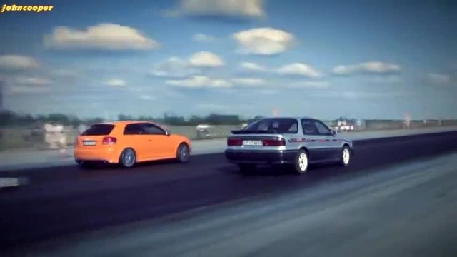 Mitsubishi Galant Turbo vs Audi S3