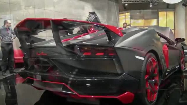 Nimrod Avanti Rosso Lamborghini Aventador - Start up Sound + Driving