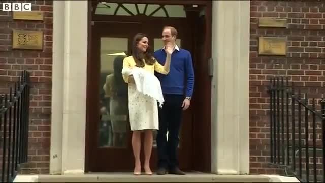 Кейт и Уилям представиха новата английска принцеса на света