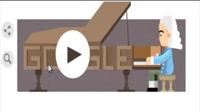 Бартоломео Кристофори Google Doodle,360 години от рождението на Бартоломео Кристофори