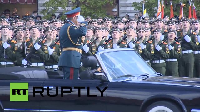 Генерална репетиция на Парада на Победата в Москва 7.05.2014 г.