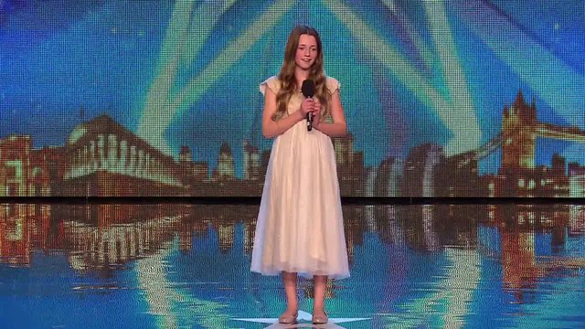 12 годишно момиче изуми журито на Britain's Got Talent 2015