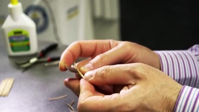 Най-малките скулптури изработени от клечки за зъби (видео) - Рекорди на Гинес