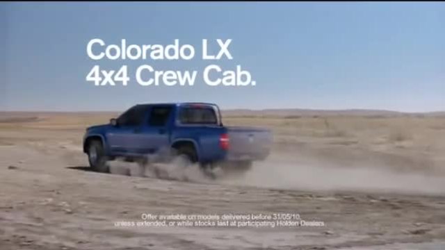 Holden Colorado LX Turbo 4x4 Venko Naidenov Biceps Ad