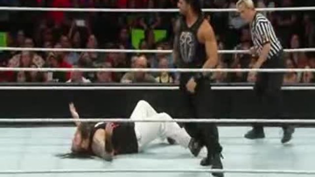 Bray Wyatt vs Roman Reigns - Wwe Raw 01.06.2015 H
