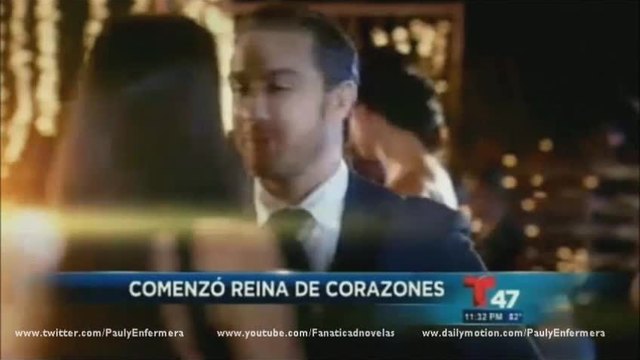 Entrevista a Paola Nuñez y Eugenio Siller Noticiero Telemundo - Reina de Corazones