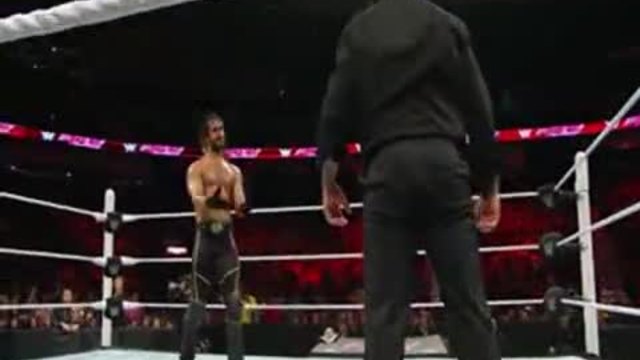 Wwe Raw - Първична Сила (08.06.2015) Seth Rollins vs Joey Mercury &amp; Jamie Noble ( J&amp;j Security )