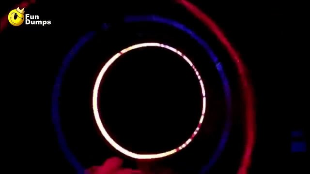 Невероятно красиво видео Водна пързалка с LED