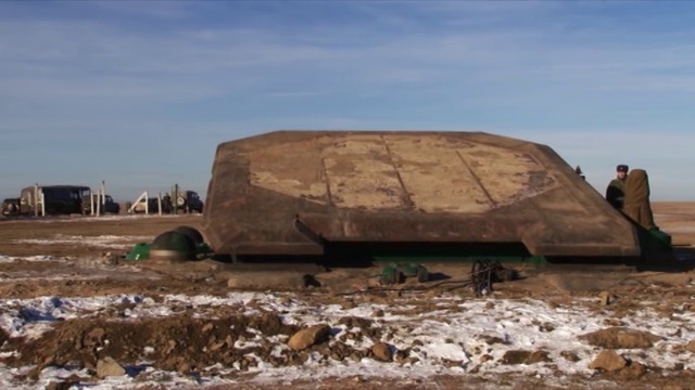 Запуск ракеты  "Сатана"