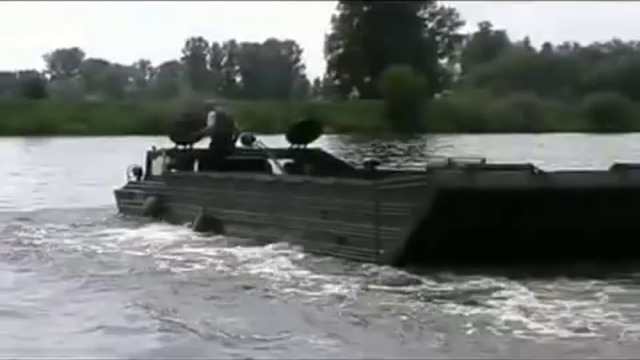 Плавающий транспортер ПТС2, ПТС-3 ПТС-4