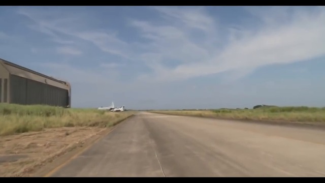 Сопровождение президентского самолета РОСИИ