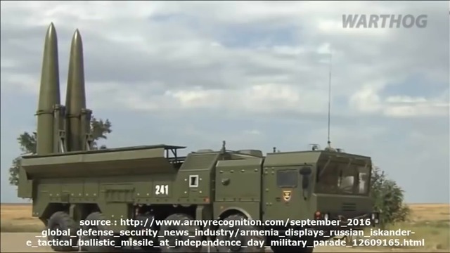 RUSSIAN BALLISTIC MISSILES - "ISKANDER"