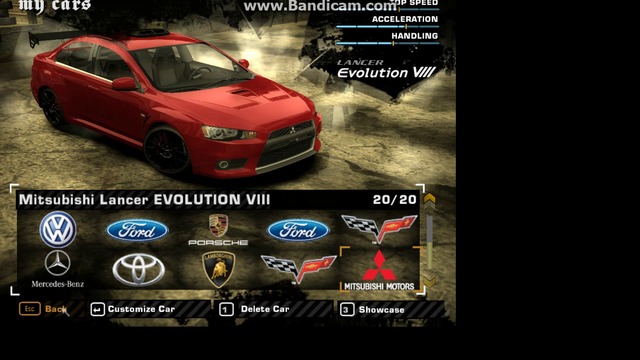 NFS MW Mitsubishi Lancer Evo 10 Mod Review