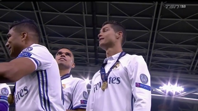 Награждаването на Реал Мадрид