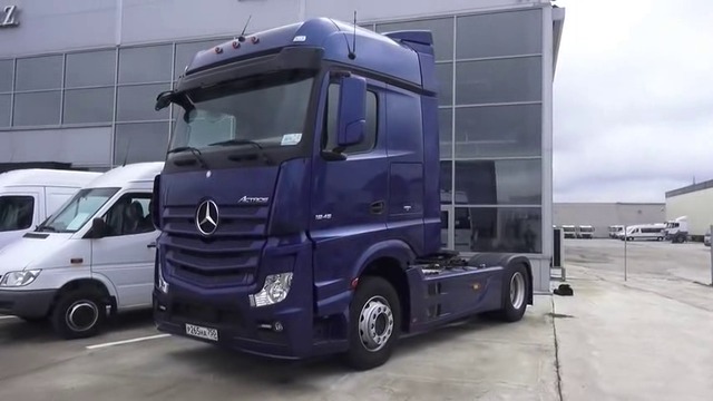 Mercedes-Benz Actros 1845 LS. Обзор (1)