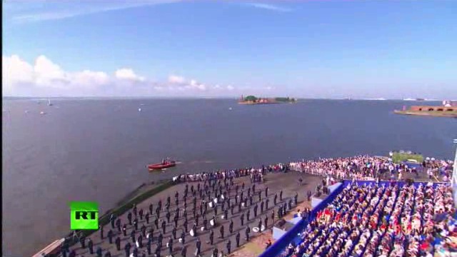 Военно-морской парад в  Кронштадт - честь Дня ВМФ - Росии (част 2) 30.07.2017.