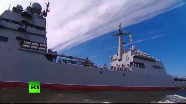 Военно-морской парад в  Кронштадт - честь Дня ВМФ - Росии (част 3) 30.07.2017.