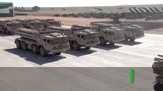 КИТАЙ ПОКАЗА НОВАТА СИ ВОЕННА ТЕХНИКА