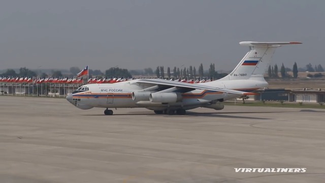 Ил-76 тушение пожаров в Чили_El luchin Ilyushin Il-76TD
