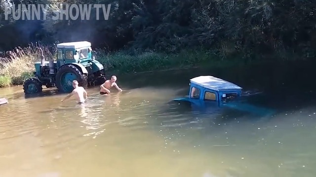 ТРАКТОРНЫЙ OFF-ROAD!!! МОНСТРЫ БЕЗДОРОЖЬЯ ПОКОРЯЮТ БРОДЫ И ГРЯЗЬ