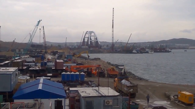 Крымский мост!!!Самые последние(25.09.2017)новости строительства!!!Армирование пролётов моста!!!