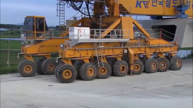 Heavy Duty Large Construct Building Bridge Machines Fastest Extreme Modern Technology Construction