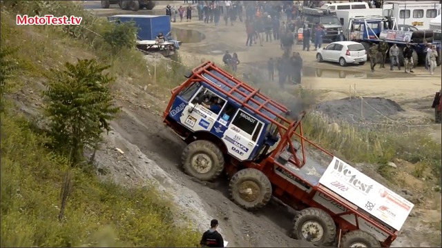 8x8  tatra truck is off-road king