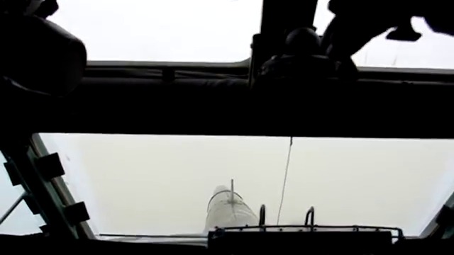 Посадка ракетоносца Ту-95