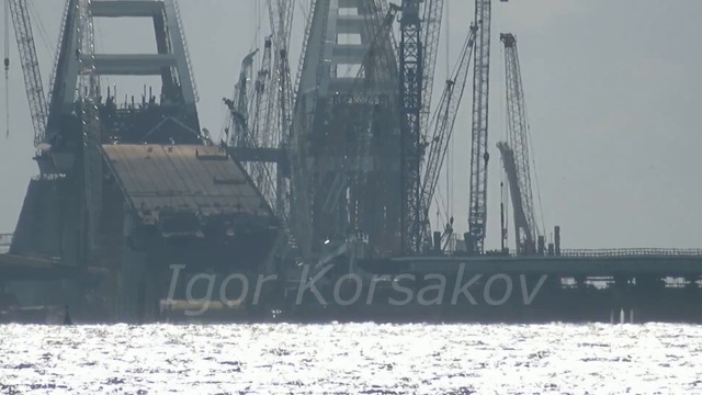 Крымский мост! Самые последние(02.11.2017)новости! Прогулка по аркам! Арки в подробностях! Обзор!