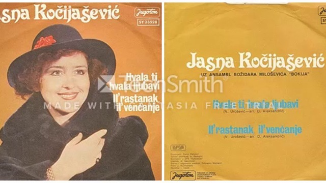 Jasna Kocijasevic-Hvala ti hvala ljubavi